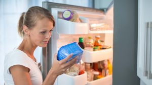 fridge freezing food