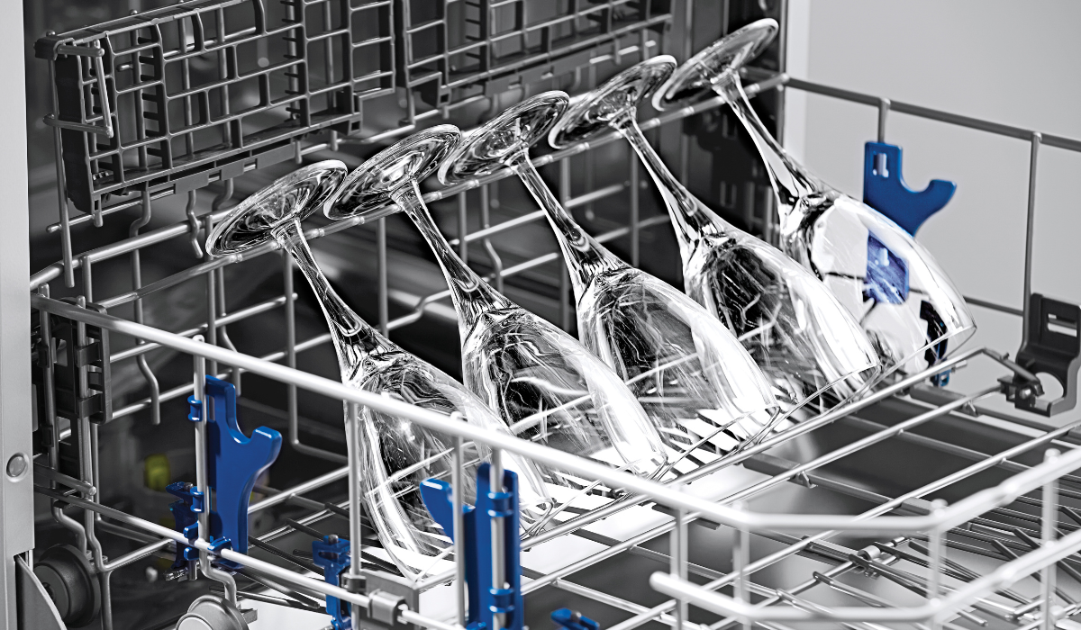 How to effectively clean glassware in a dishwasher