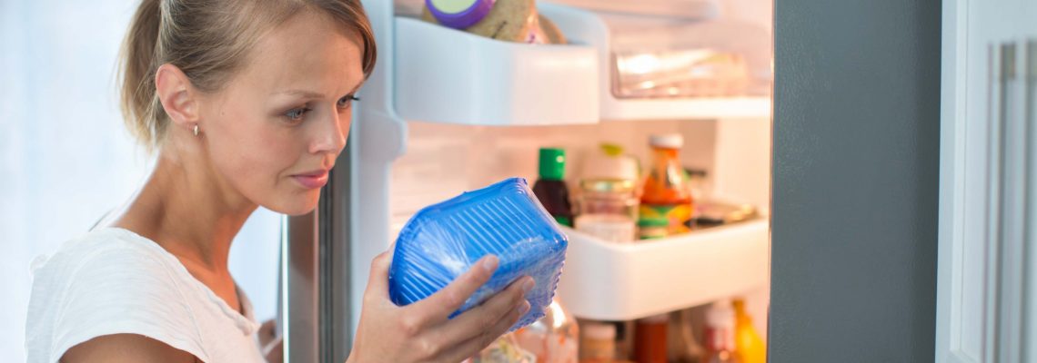 fridge freezing food